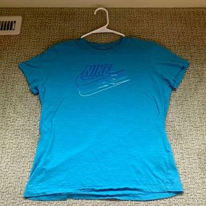 Blue nike t-shirt